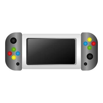Display console icon cartoon vector. Game control Stock Illustration