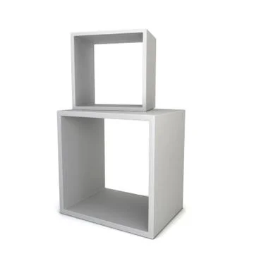 Display cubes Stock Illustration