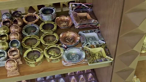 A display of decorative items Stock-Footage 291938407