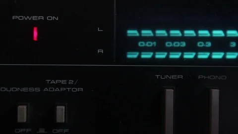 Display Of Dj Mixing Console. Stock Footage 126100066
