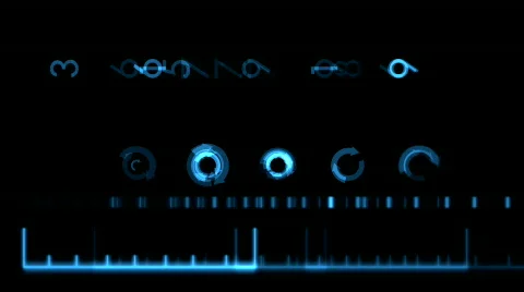 Display dots Video stock 823047