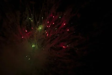 Display of fireworks Stock Photos