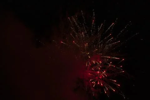 Display of fireworks Stock Photos