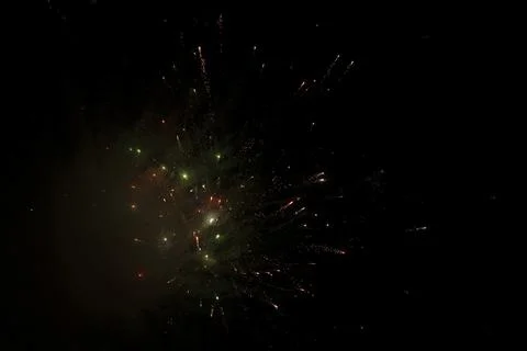 Display of fireworks Stock Photos