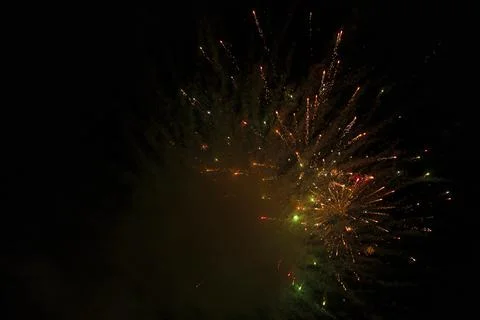 Display of fireworks Stock Photos