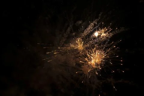 Display of fireworks Stock Photos