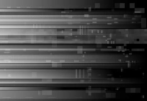 Display glitch, video signal error or loss effect Stock Illustration