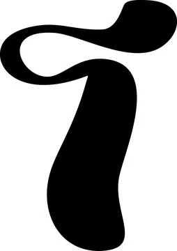 Display liquid vector font letter T alphabet. capital letter Typeface abc Stock Illustration