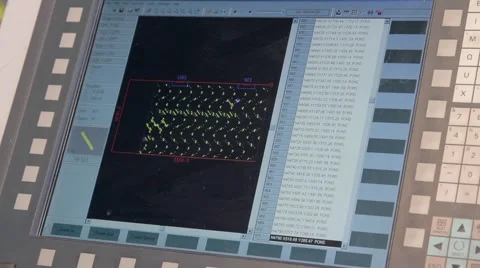 A display of metal machine on a factory Stock Footage 58874993
