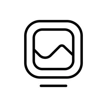 Display or LCD Issues Icon for Screen Repairs, Tech Support, and Electronic.. Stock Illustration