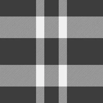 Display plaid check texture, 30s vector fabric pattern. Genuine tartan text.. Stockillustratie