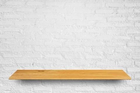 Display shelves Stock Photos
