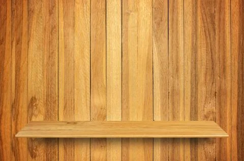 Display shelves Foto stock