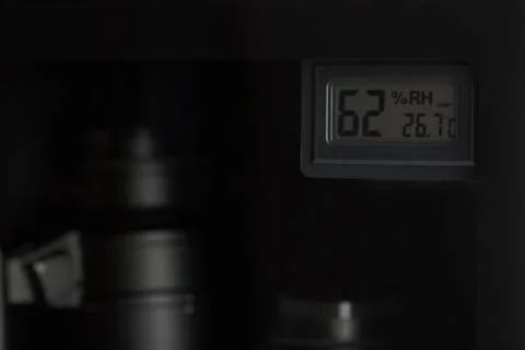 Display show humidity Stock Photos