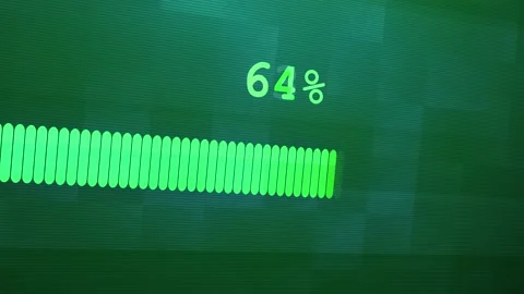Display Showing Stages of Hacking in Progress: Exploiting Vulnerability Stock Footage 151427946
