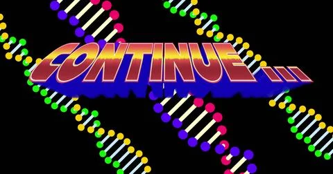 Displaying 3D gradient CONTINUE イラスト素材