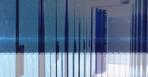 Displaying abstract glitch pattern on digital screen overlay, with pixel noise Stock Illustration