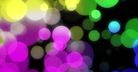 Displaying abstract pattern glowing on dark digital canvas, with colorful Stock Photos