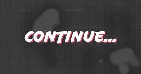 Displaying bold CONTINUE Illustrazione stock