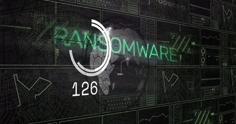 Displaying circular progress indicator over India map in digital dashboard, with Foto stock