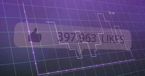 Displaying like indicator in dashboard, with speech bubble, 25 스톡 사진