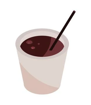 Disposable coffee cup Stock Illustration