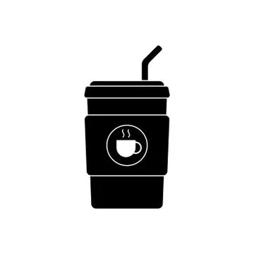 Disposable coffee cup vector illustration Stock Illustration