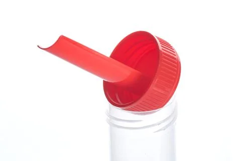 Disposable container for taking biomaterial, opened container for urine and s Stock Photos