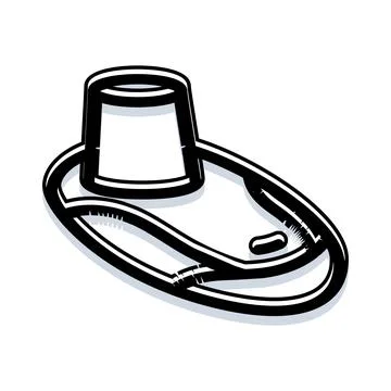 Disposable cup and plate combo for picnic Stock Illustration