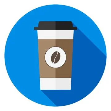 A disposable cup of coffee イラスト素材