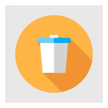 Disposable cup Illustrazione stock