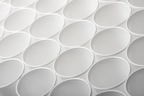 Disposable cups Fotos de archivo