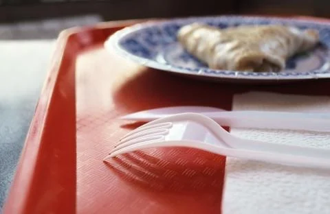 Disposable Dishware 写真素材