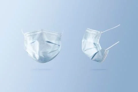 Disposable face mask Stock-Fotos