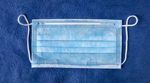 Disposable face mask Stock Photos