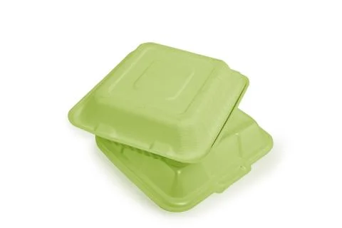 Disposable paperboard container Stock Photos