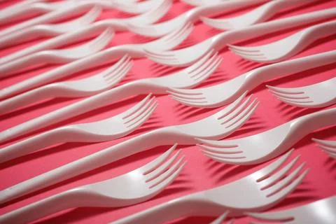 Disposable plastic cutlery Photos