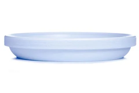 Disposable plastic dishes Stock Photos