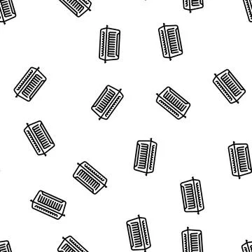Disposable plastic vector seamless pattern Stock Illustration