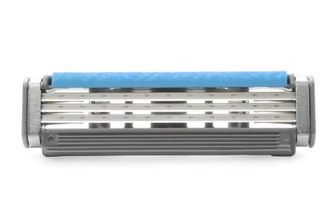 Disposable razor blade Foto stock