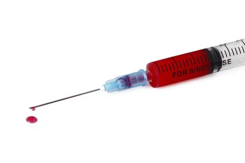 Disposable syringe Stock Photos