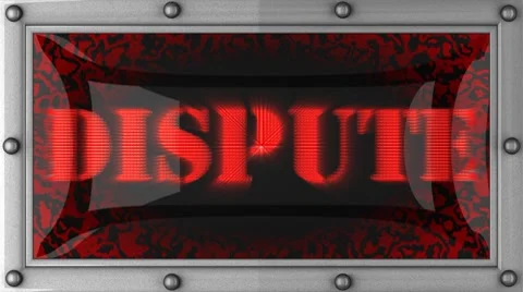 Dispute on led Stock Footage 8698005