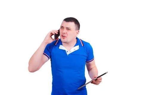 Dispute talk Stock Photos