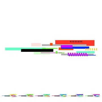 Disruption glitch error cartoon vector graphic 스톡 일러스트