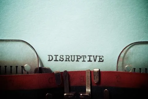 Disruptive concept view Stock Photos