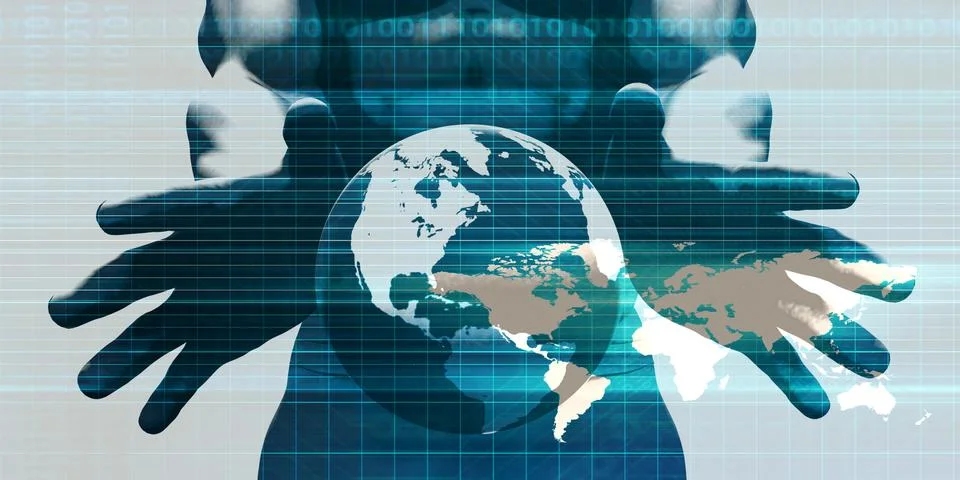 Disruptive Technologies Stock Illustration