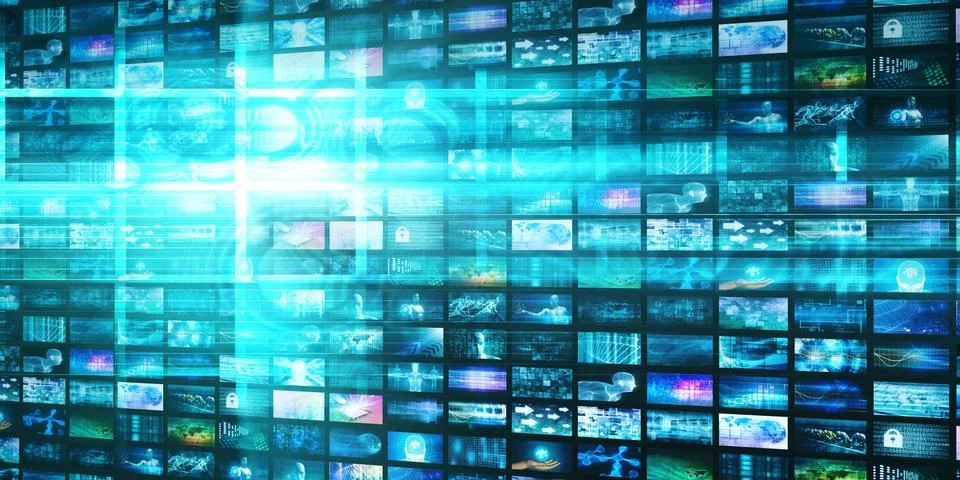 Disruptive Technologies 스톡 일러스트