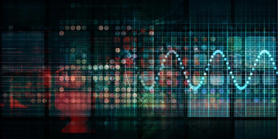 Disruptive Technologies Stock Illustration