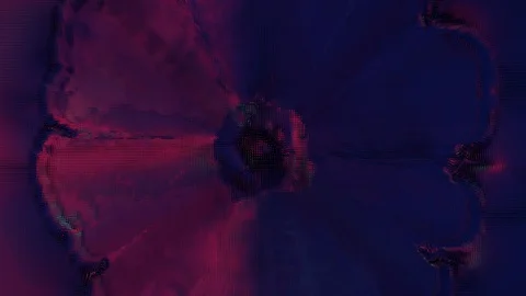 Disruptive technology background, abstract shock wave explosion Stock Footage 124809973