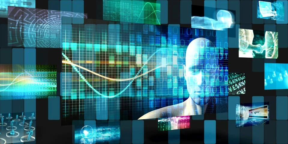 Disruptive Technology 스톡 일러스트